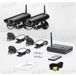 2-х камерная цифровая беспроводная система видеонаблюдения Danrou KCR-6324DRх2 (с шифрованием сигнала), фото 1