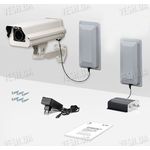 Беспроводная цифровая система видеонаблюдения дальностью до 800 метров Danrou KCR-7002D (с шифрованием видеосигнала), фото 1