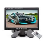 Автомобильный монитор 7 дюймов для камеры заднего вида Podofo K0106, 1024х600, AV, VGA, HDMI, фото 1