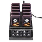 Беспроводная система оповещения и вызова клиентов и гостей с 10 пейджерами Retekess F4529, фото 1