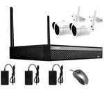 Беспроводная система видеонаблюдения WIFI на 2 камеры Longse WIFI 3604-5Mp Kit 2, 300 метров, 5 Мп, Quad HD, фото 1