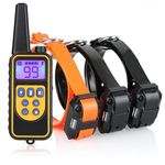 Электроошейник для собак дрессировочный Pet DTC-800 с 3-мя ошейниками для 3-х собак, фото 1