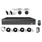 Комплект системы видеонаблюдения на 4 камеры Longse XVRA2004D2M2P200, 2 Мп, Full HD 1080P, фото 1