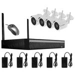 Комплект видеонаблюдения беспроводной на 4 камеры Longse WIFI 3604-2Mp Kit 4, 300 метров, 2 Мп, FullHD 1080P, фото 1