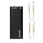 Мини диктофон с активацией голосом Savetek 200, 8 Гб, Mp3, VOX, 12 часов записи, фото 1