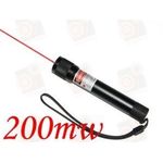 Мощная 200мВт красная указка (Прожигает + видимость луча ночью) + 2 Аккумулятора CR2 600мАч, фото 1