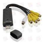 4-х канальный видео USB преобразователь с аудио каналом для компьютера или ноутбука, фото 1