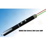 Лазер для презентаций 5мВт Красный + 5мВт Зеленый лазер (лазерная указка), фото 1