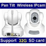 H.264 беспроводная WI-FI цветная поворотная автономная интернет IP камера (модель GD-2805), фото 1