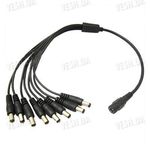 Разветвитель питания сплиттер на 8 камер видеонаблюдения для блоков питания (модель RL-8), фото 1