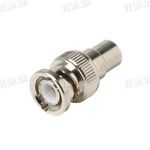 10 штук переходников из RCA (мама) в BNC (папа) для монтажа охранных систем видеонаблюдения (модель BNC-05), фото 1