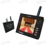 Автономный портативный беспроводный 2.4 Ghz тестер для настройки CCTV камер с 3.5 дюймовым дисплеем и возможностью питания камер (модель CT-20), фото 1