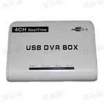 Профессиональный RealTime 4-х канальный USB видеорегистратор c 4-мя аудиовходами с поддержкой Windows 7 для компьютеров и ноутбуков (модель ES-U604), фото 1