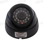 Цветная купольная видеокамера с ИК подсветкой до 15 м., 1/3 Sony, 480 TVL, 0 lux (модель 501 BX), фото 1