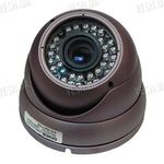 Цветная купольная видеокамера в антивандальном корпусе с варифокальным объктивом F=4-9mm, 1/3 SONY, 420 TVL (модель 412 DV6), фото 1