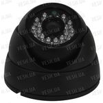 Внутрення купольная CCTV цветная охранная камера видеонаблюдения 1/3&quot; COLOR SONY Super HAD II, Effio-E, 480 TVL, 0 lux, ИК до 20 м (модель NCHMIR23), фото 1