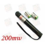 Мощная 200мВт красная указка (Прожигает + видимость луча ночью), фото 1