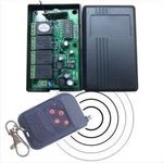 4-канальный беспроводной вкл/выкл 433 МГц, фото 1