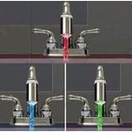 Светодиодная насадка на водяной кран с автоматически изменяющейся 3-х цветной LED подсветкой, зависящей от температуры воды, фото 1