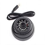 Автономная купольная 2 в 1 охранная камера - регистратор с записью на SD карту памяти  до 32 Gb с разрешением 640х480 (модель DVR - G3), фото 1