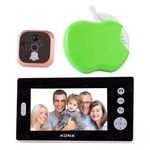 Беспроводный цифровой 7-ми дюймовый видеодомофон с детектором движения и дальностью передачи до 200 метров (мод. KONX-3501), фото 1