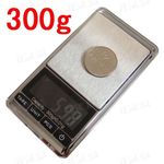 Весы портативные цифровые ювелирные 300г x 0.01г, фото 1