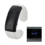 Стильный женский bluetooth браслет - часы с функциями &quot;антиутери телефона&quot; и возможности разговора через браслет со звонящим на мобильный (мод. NOVEL 10T), фото 1