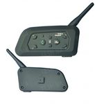 Комплект из 2-х профессиональных bluetooth гарнитур для мотоциклистов дальностью до 1000 метров и одновременной работой до 6 человек (модель BTI-1000 prof), фото 1