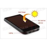 1500мАч универсальная USB солнечная батарея аккумулятор для всех телефонов, фото 1