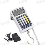 7 в 1 профессиональные электронные подвесные весы - кантер с макс. весом 50 кг и шагом измерения 20 грамм с функцией тары, расчёта цены и т.д., фото 1