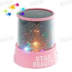 Ночной светильник с эффектом звёздного неба и меняющимися цветами - отличный гаджет для спальных комнат, фото 1