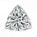 Муассанит Charles &amp; Colvard FOREVER BRILLIANT триллиант огранка, фото 1