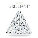 Муассанит Charles &amp; Colvard FOREVER BRILLIANT треугольная огранка, фото 1