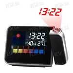 Цифровая домашняя метеостанция с проекцией часов, фото 1