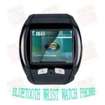 GSM часы - мобильный телефон с 1.66 touch screen дисплеем и blootooth гарнитурой (модель Q09), фото 1