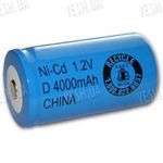 Аккумулятор D 33600 Ni-Cd 4000мАч, фото 1
