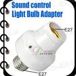 Патрон переходник E27 в E27 (стандартный цоколь) влючение освещения от звука (хлопка), фото 1