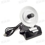 Беспроводный USB WiFi адаптер 54 Mb с направленной параболической 8 db антенной - для усиления приёма-передачи WiFi сигнала на ноутбук, фото 1