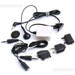 Компактный 3-х режимный изменитель голоса для мобильных телефонов с комплектом переходников, фото 1