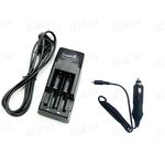 Зарядное устройство TrustFire TR-001 для литиевых батарей + автоадаптер, фото 1