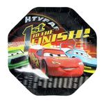 Бумажные тарелки диам.18 см Тачки уп. 10 шт, фото 1