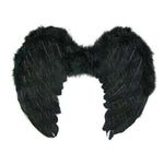 Крылья Ангела Маленькие 35х45 черные, фото 1