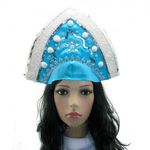 Кокошник Снегурочки №4 Зима, фото 1