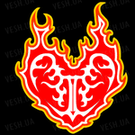 Светящиеся светодиодные наклейки на одежду для вечеринки!, фото 1