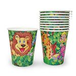 Бумажные стаканчики Джунгли уп. 10 шт, фото 1