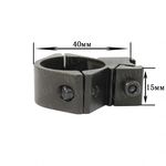 Крепление на оружие для фонаря 25 DZ (планка Вивера 9 мм), фото 1