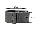 Крепление на оружие для фонаря (Байонет 9 мм), фото 1