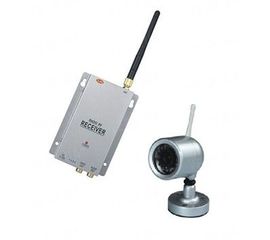 Комплект из беспроводной аналоговой уличной камеры WN-7 на 2.4 Ghz + приёмник видеосигнала (на выбор), дальностью до 250 метров (модель WN-7 kit), фото 1