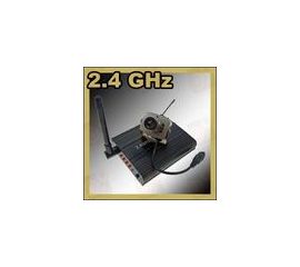 Набор беспроводная USB цифровая Wi-Fi МИНИ радио видеокамера 2.4 Ghz + приёмник видеосигнала с прямым подключением к компьютеру, фото 1