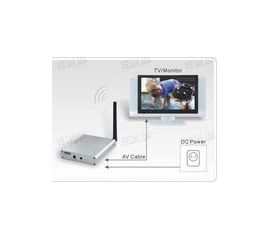 Приёмник видео сигнала, видео ресивер для беспроводных камер на 2.4 Ghz с аналоговым A/V выходом для телевизоров и видеорегистраторов (модель TE-708), фото 1